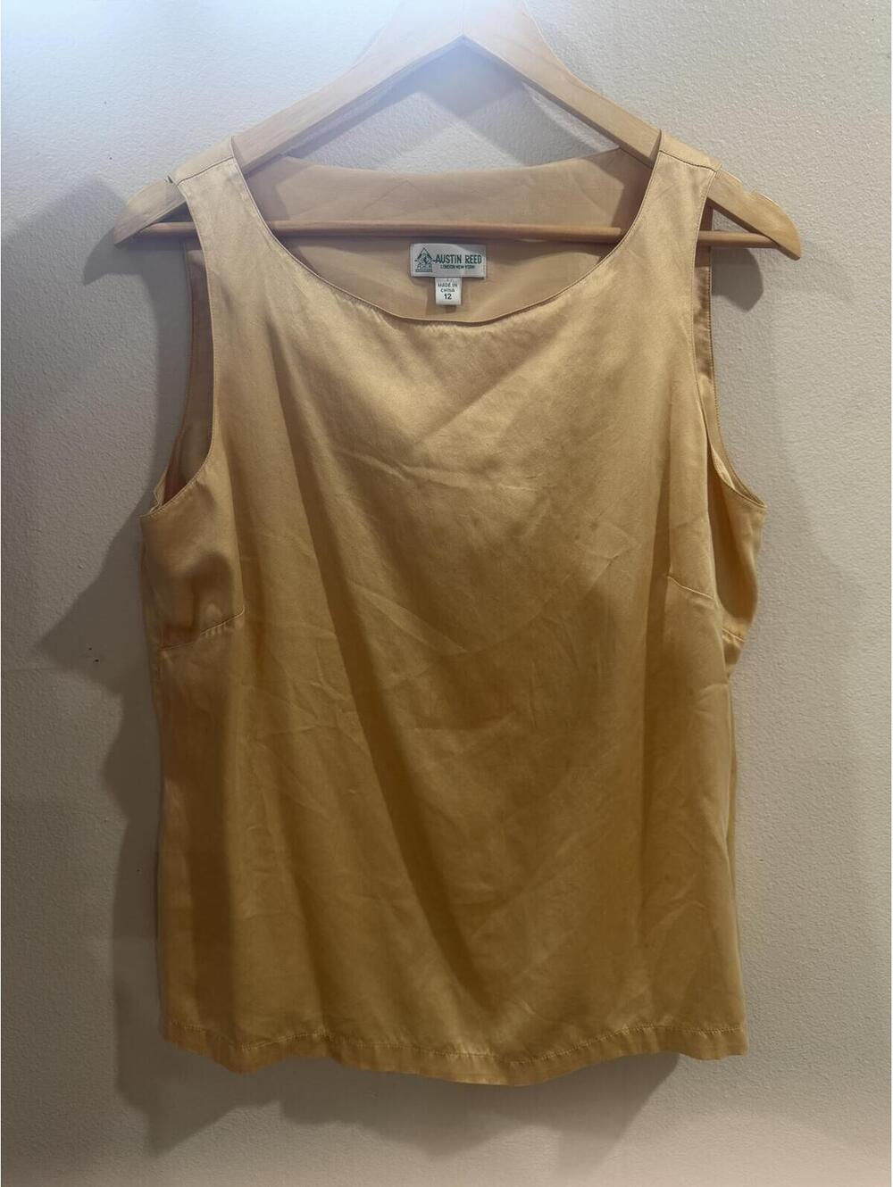 Vintage Austin Reed Yellow/Green Sleeveless